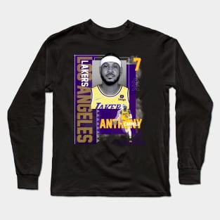 Los Angeles Lakers Carmelo Anthony 7 Long Sleeve T-Shirt